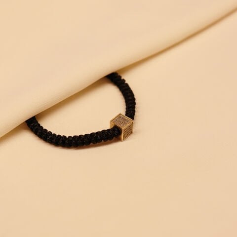 Taşlı Cubo İpli Bileklik