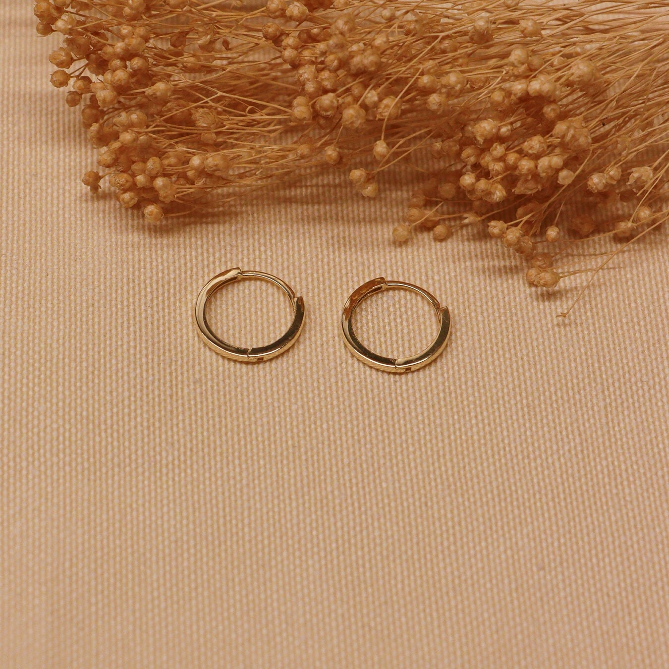 1 Cm Bombeli Halka Küpe