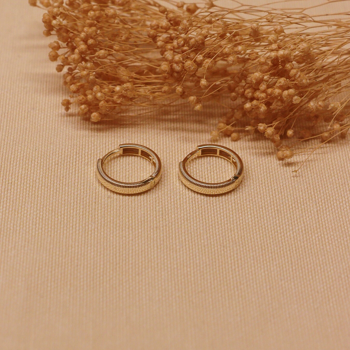 1.5 Cm Ajda Halka Küpe