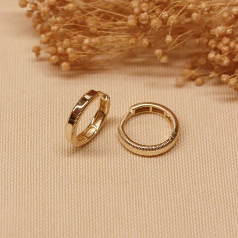 1.5 Cm Ajda Halka Küpe