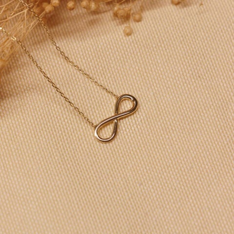 Type 1 Sonsuzluk Minimal Kolye