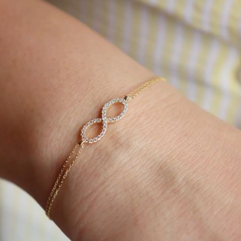 Sonsuzluk Minimal Bileklik