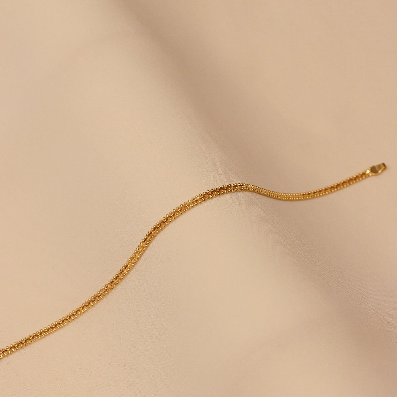 22 Ayar Top Top Forse Minimal Bileklik