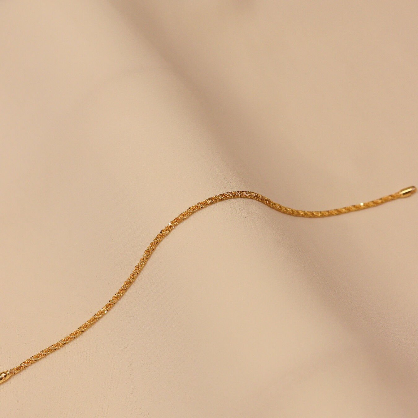 22 Ayar Burgu Modern Bileklik