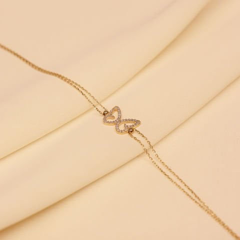 Kelebek Minimal Bileklik