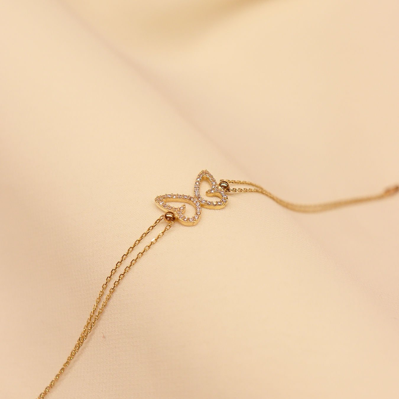 Kelebek Minimal Bileklik