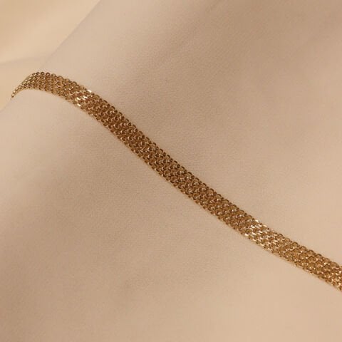 6.5 Mm Bismark Zincir Modern Bileklik