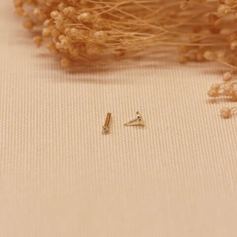 Mini Tektaş Tragus Piercing