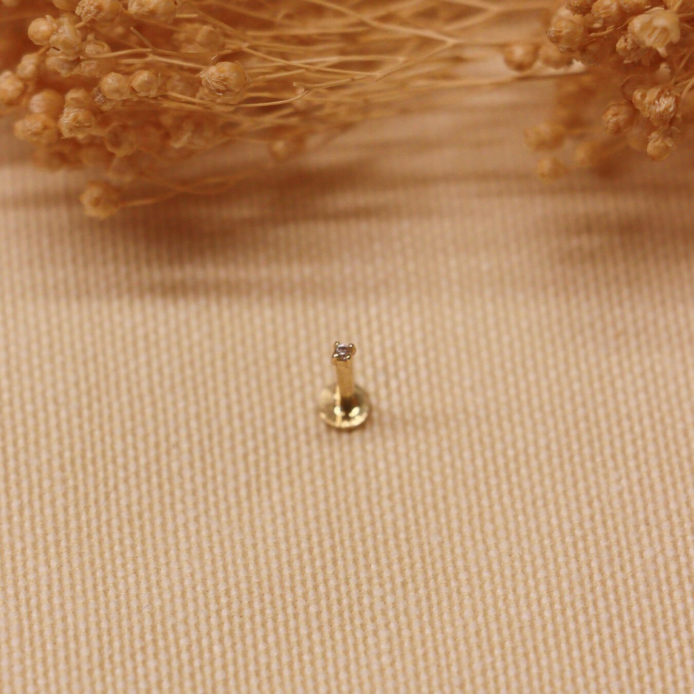 Mini Tektaş Tragus Piercing