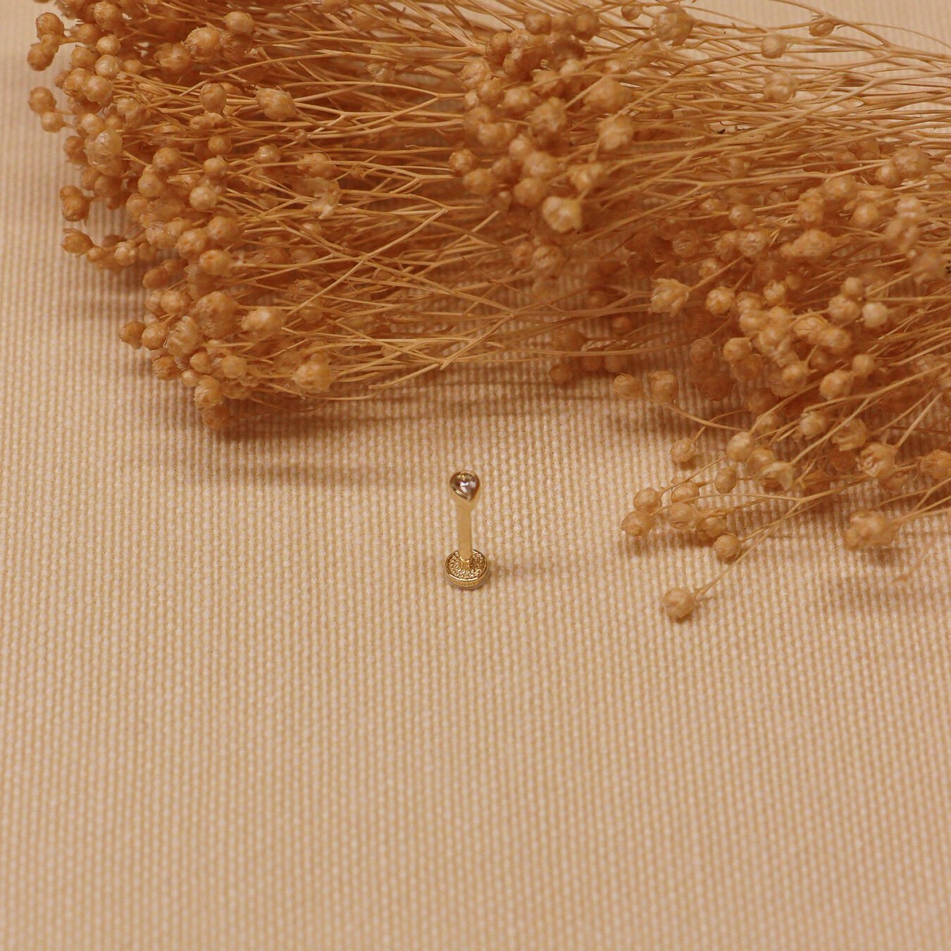 Damla Taş Tragus Piercing