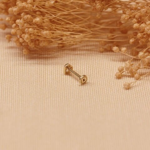 Elmas Sembol Tragus Piercing