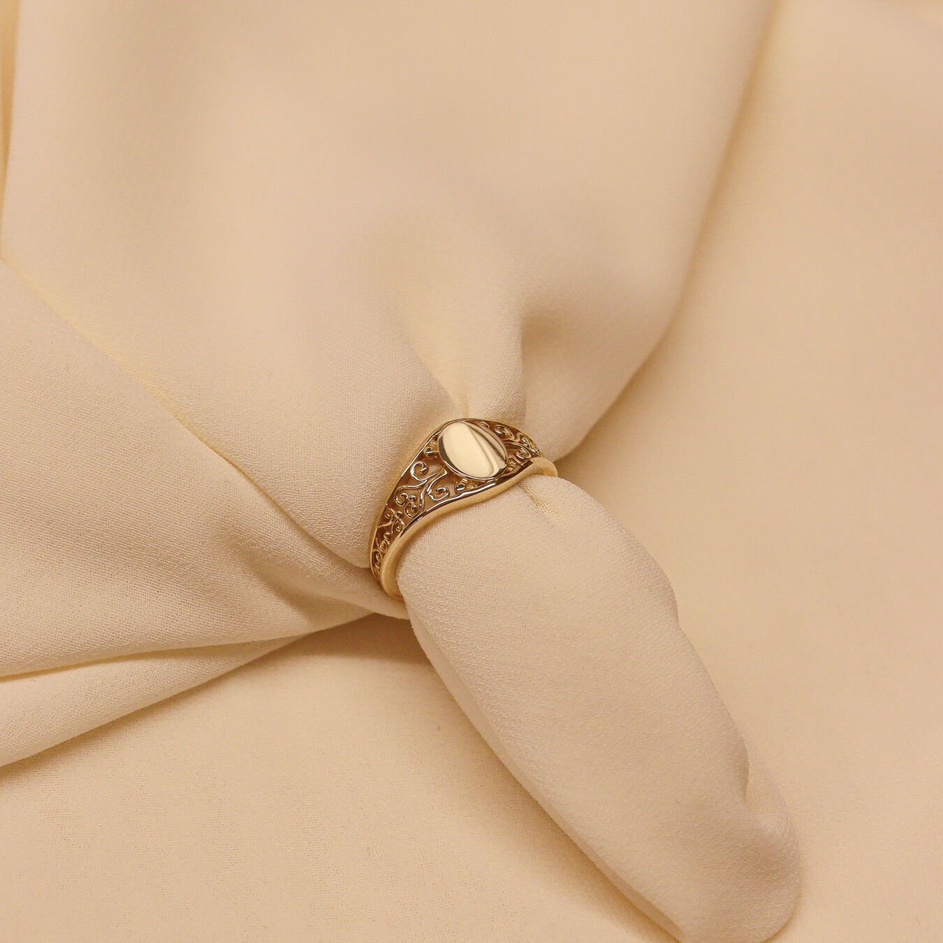 Vintage Şövalye Modern Yüzük