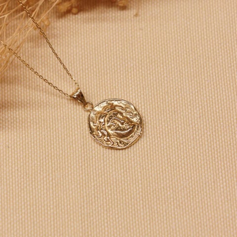 Medusa Minimal Kolye