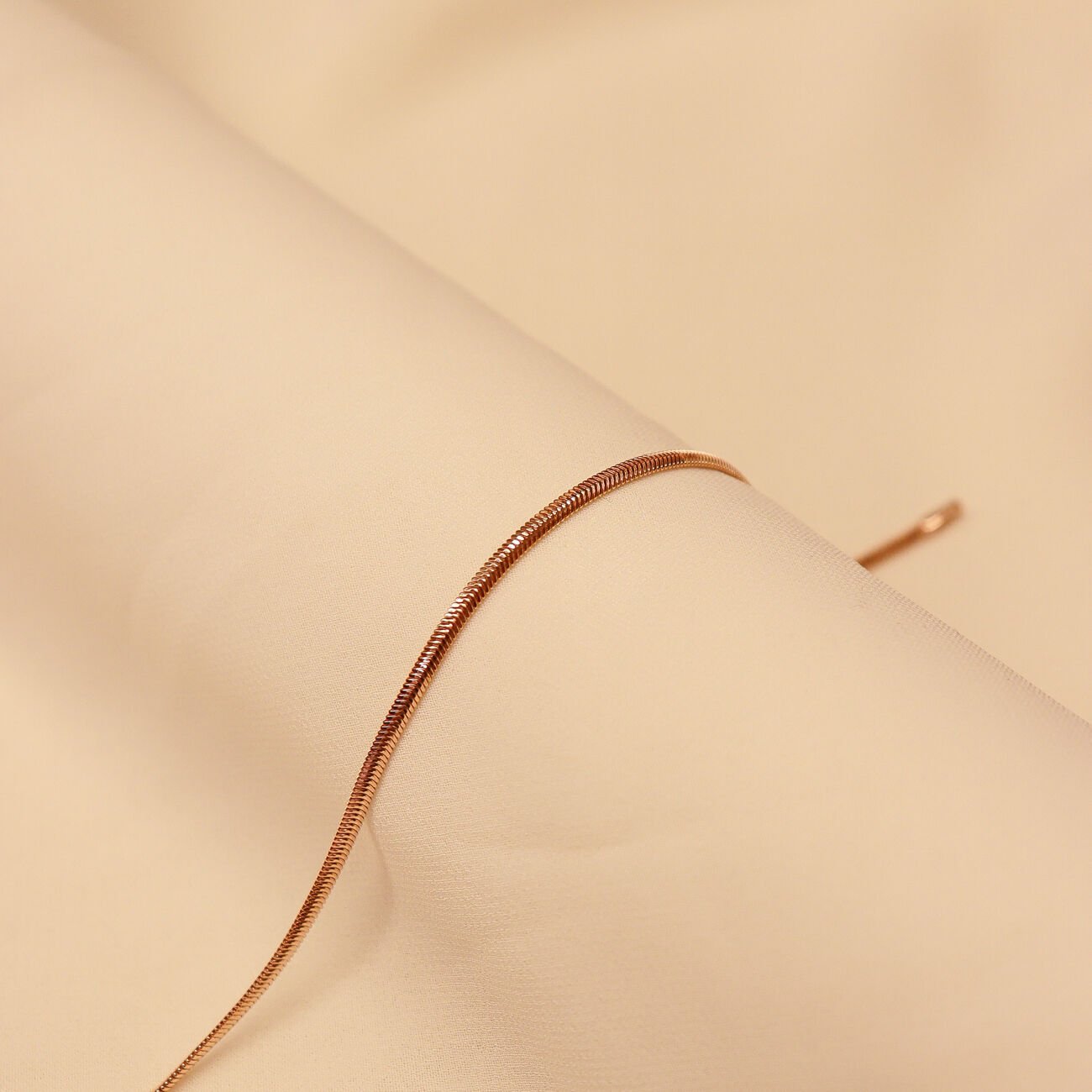 2.5 Mm Rose Balıksırtı Modern Bileklik