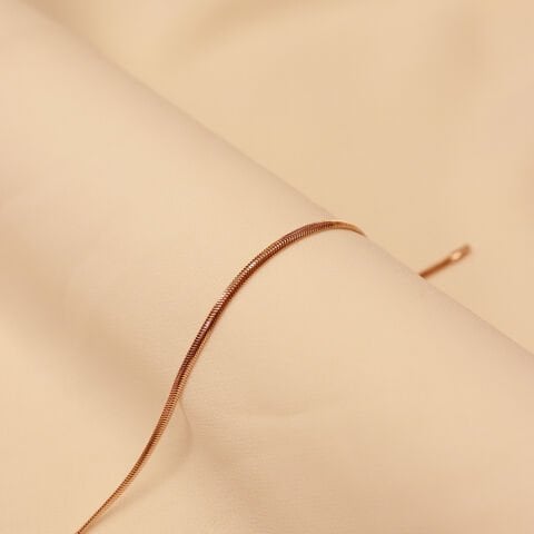2.5 Mm Rose Balıksırtı Modern Bileklik
