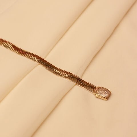 9 Mm Balıksırtı Modern Bileklik