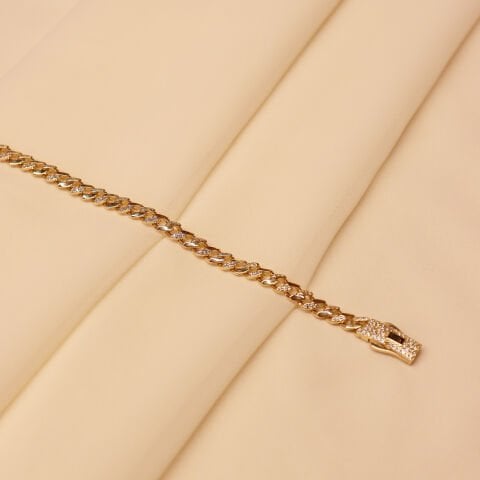 Taşlı Gurmet Modern Bileklik