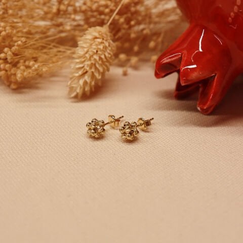 2 Mm Dorika Top Vidalı Küpe
