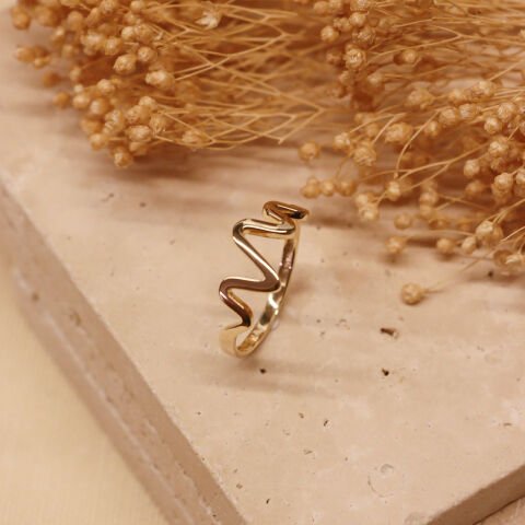 Zikzak Minimal Yüzük