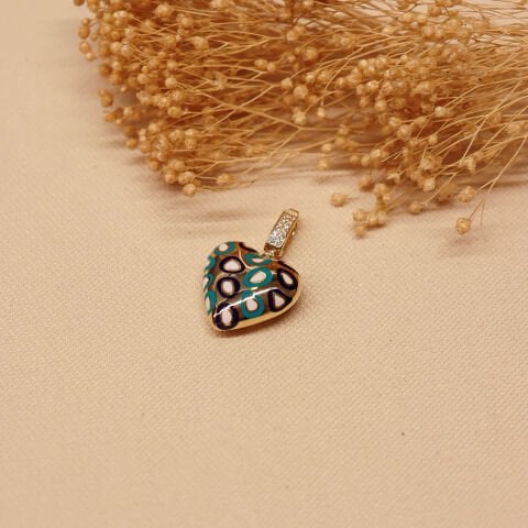 Mineli Kalp Charm