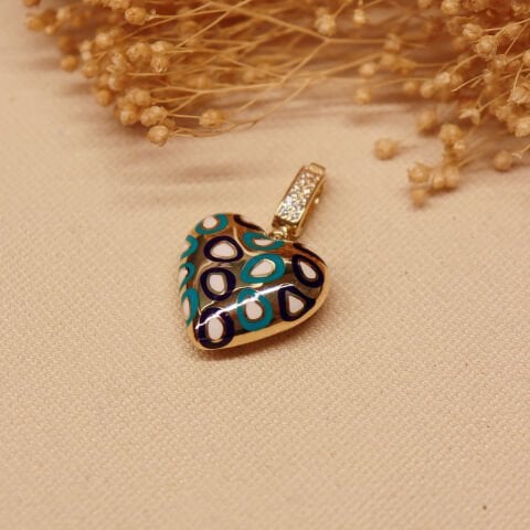 Mineli Kalp Charm