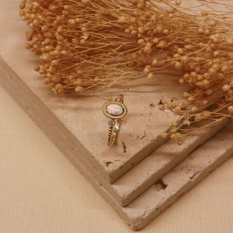 Opal Minimal Yüzük