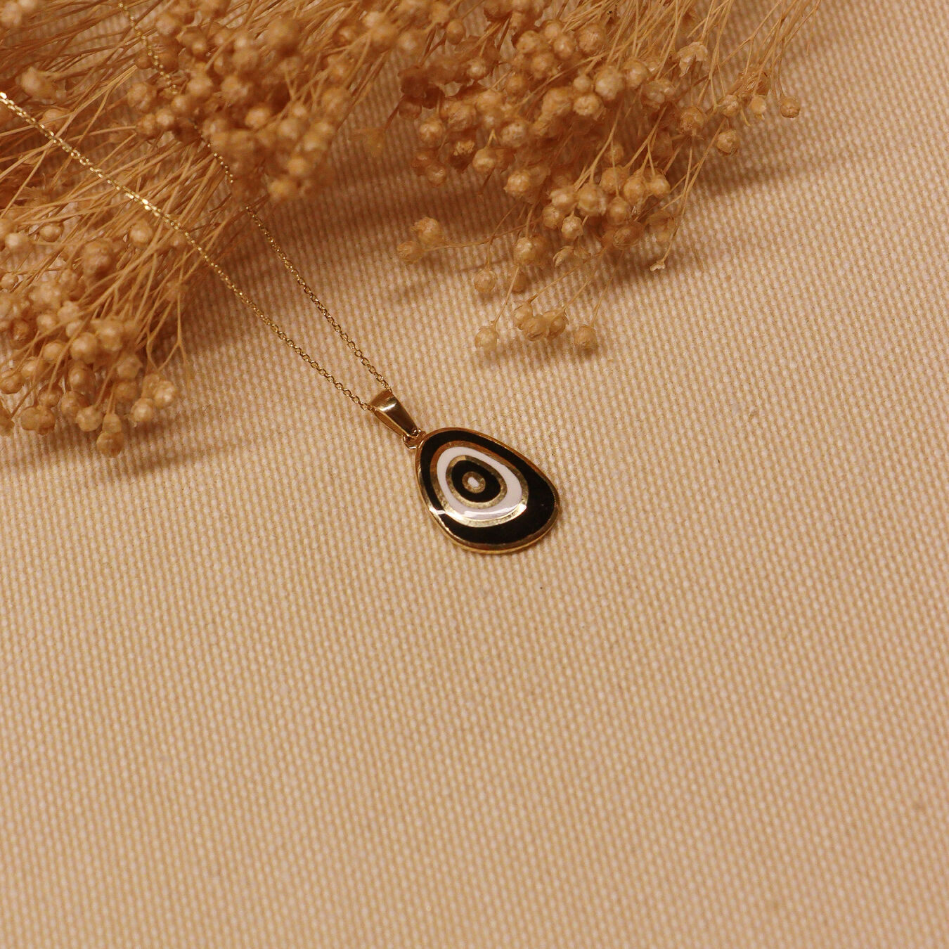 Laci Drop Eye Modern Kolye