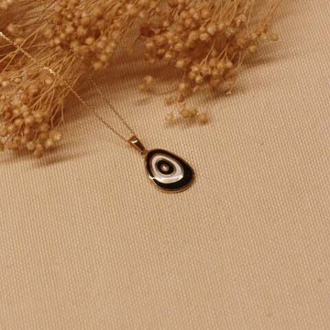 Laci Drop Eye Modern Kolye