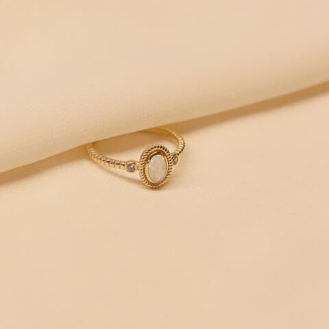 Opal Minimal Yüzük