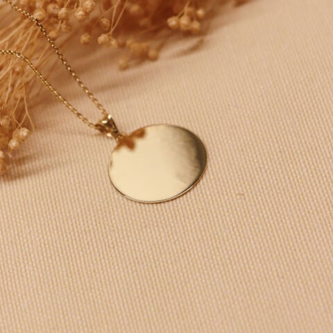 2 Cm Plaka Modern Kolye