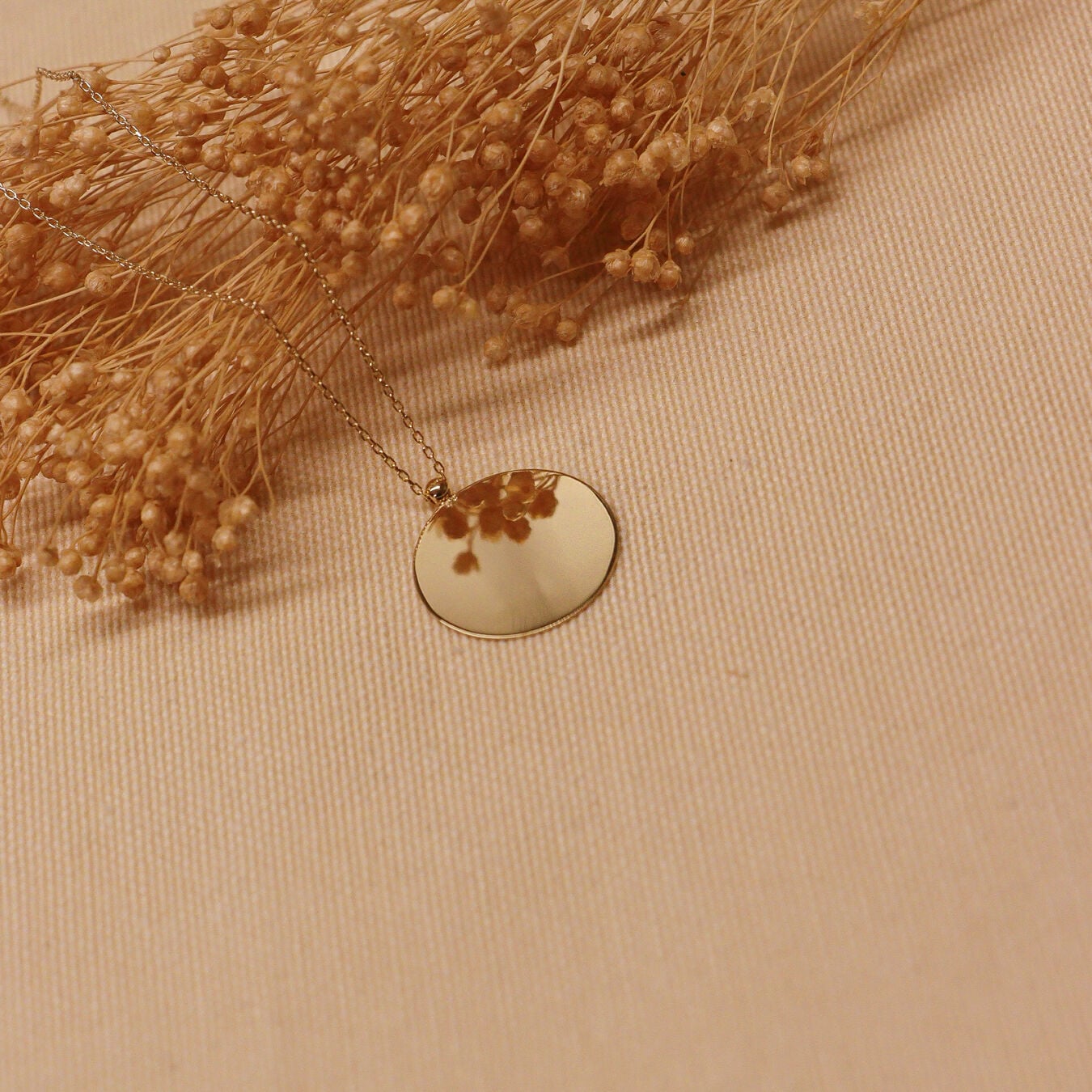 2 Cm Plaka Modern Kolye