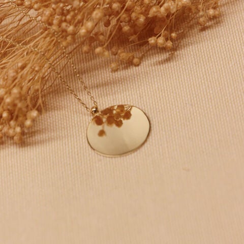 2 Cm Plaka Modern Kolye