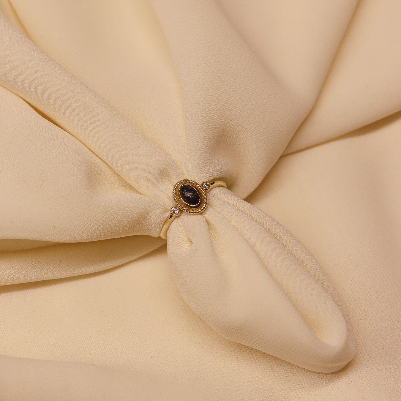 Smoky Minimal Yüzük