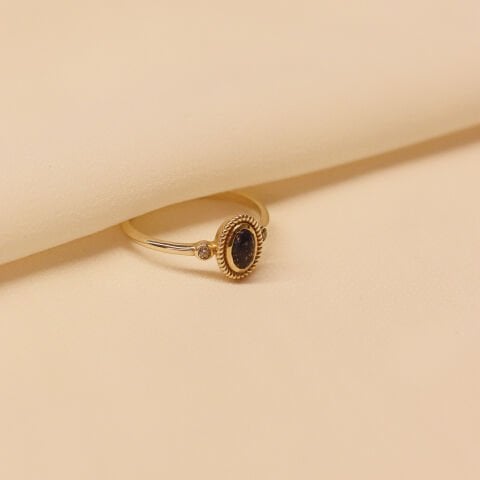 Smoky Minimal Yüzük