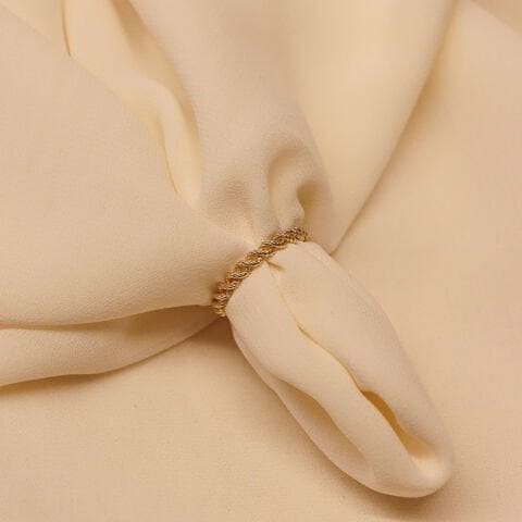 Burgu Zincir Tasarım Minimal Yüzük