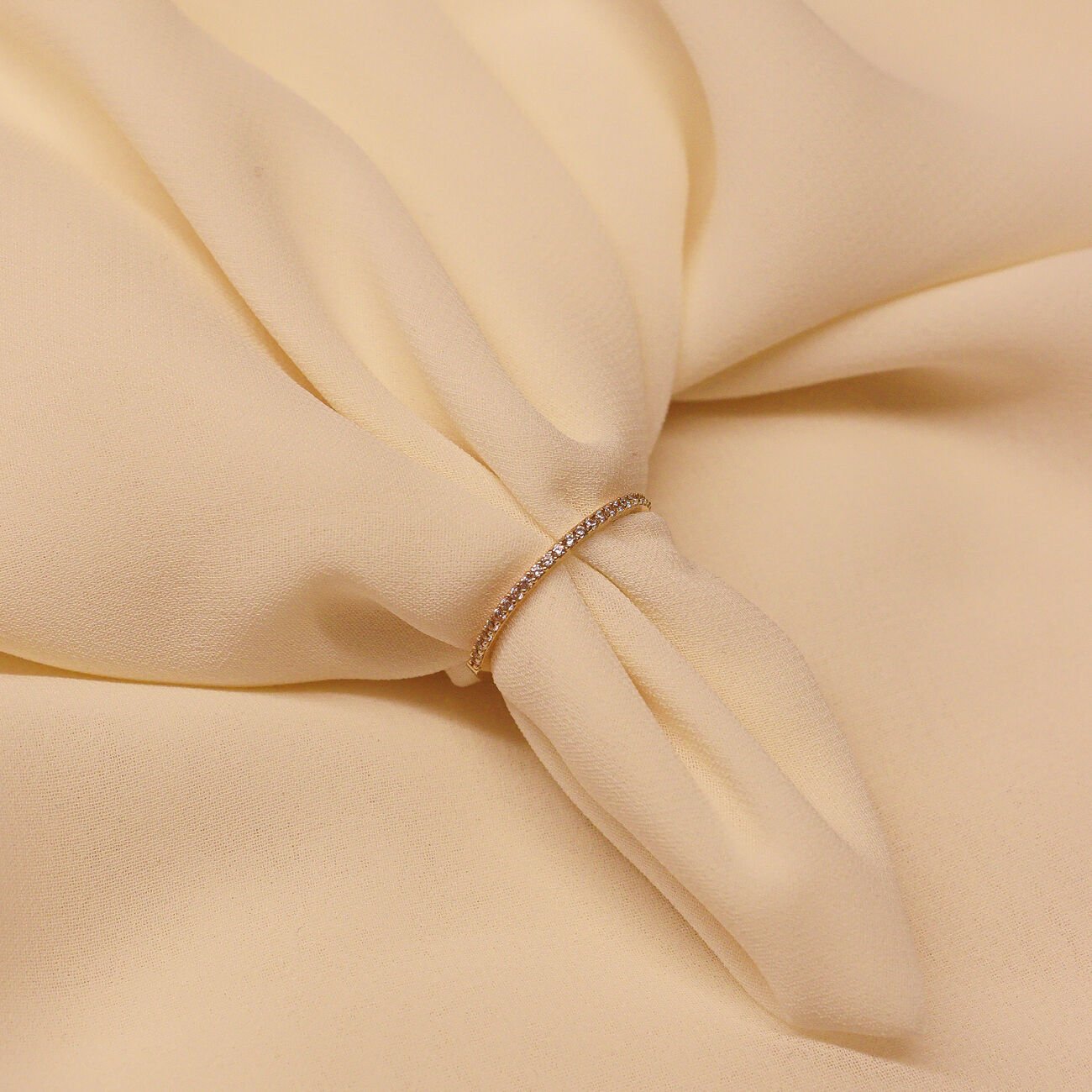 Yarımtur Minimal Yüzük