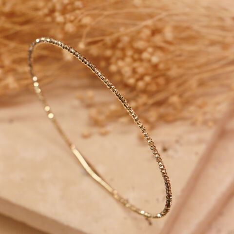 Gilded Dorika Minimal Kelepçe