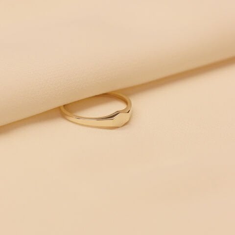 Altıgen Minimal Yüzük