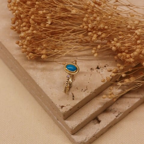 Firuze Minimal Yüzük