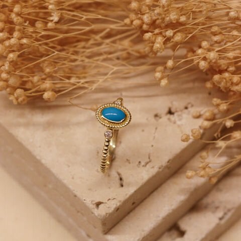 Firuze Minimal Yüzük