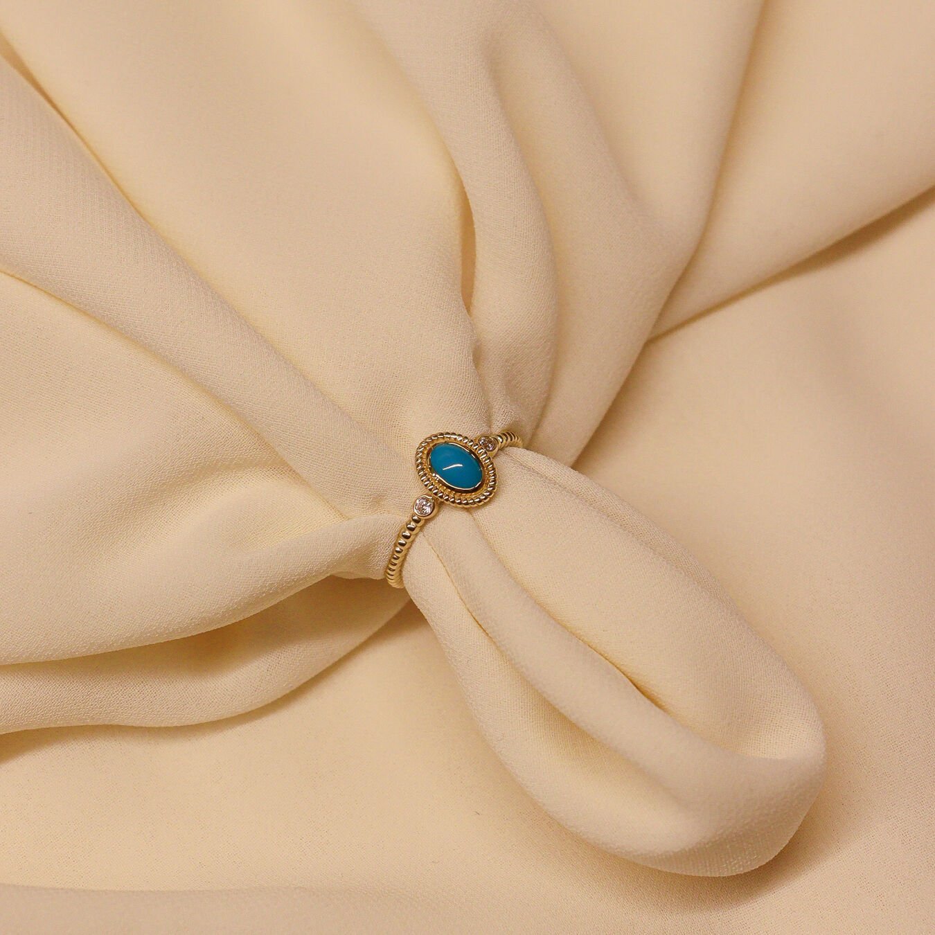 Firuze Minimal Yüzük