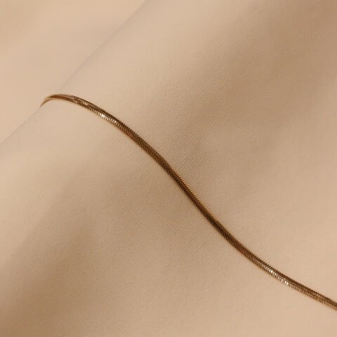 2 Mm Balık Sırtı Zincir Modern Bileklik