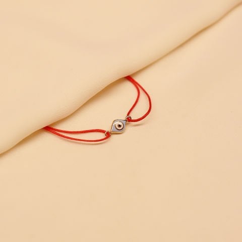 Nazar  Mineli Kırmızı İpli Bileklik
