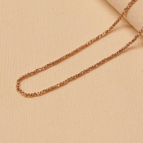 2 Mm Rose Tamtur Dorica Zincir