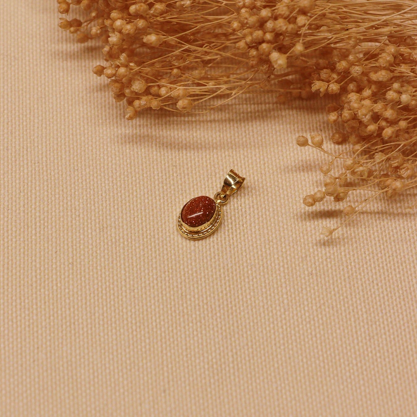 Kumlu Akik Modern Kolye Ucu