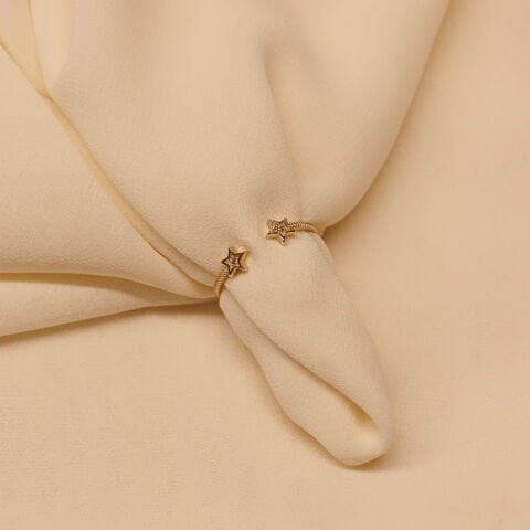 Ayrık Yıldız Minimal Yüzük