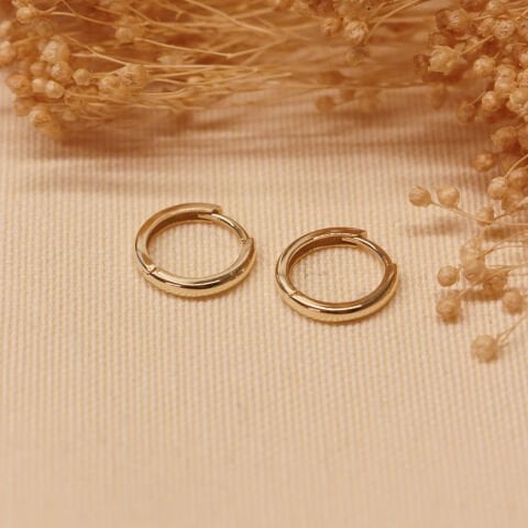 2 Mm Sade Halka Küpe