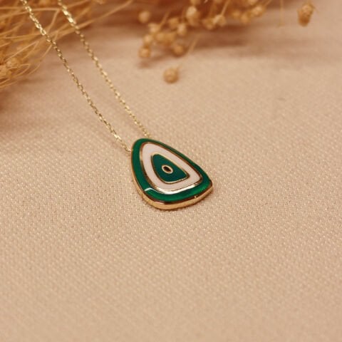 Nazar Boncuğu Minimal Kolye