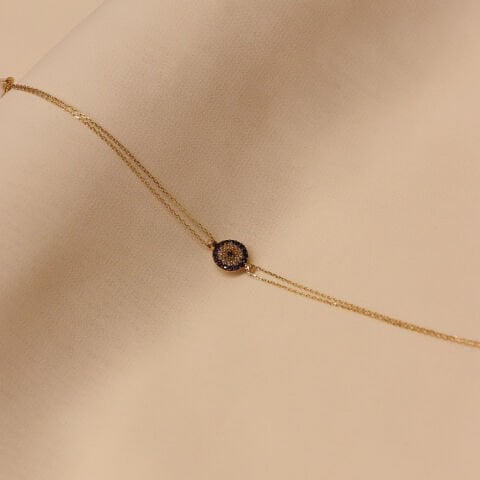 Nazar Boncuğu Minimal Bileklik Type 1