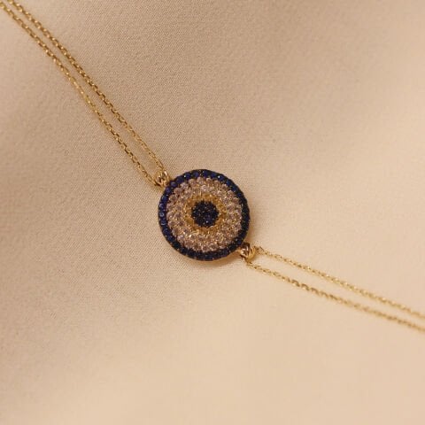 Nazar Boncuğu Minimal Bileklik Type 3